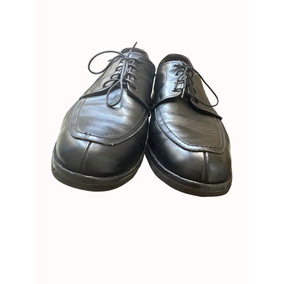 Allen Edmonds men’s black leather dress Oxford lace shoes size 10 SKU 4131 main image 11